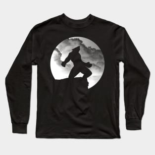 Wolf on the Edge Long Sleeve T-Shirt